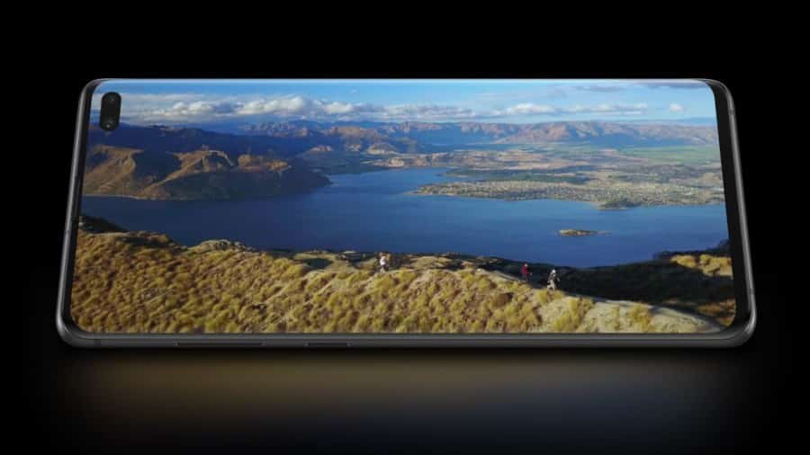 Samsung Galaxy S10 lector de huellas