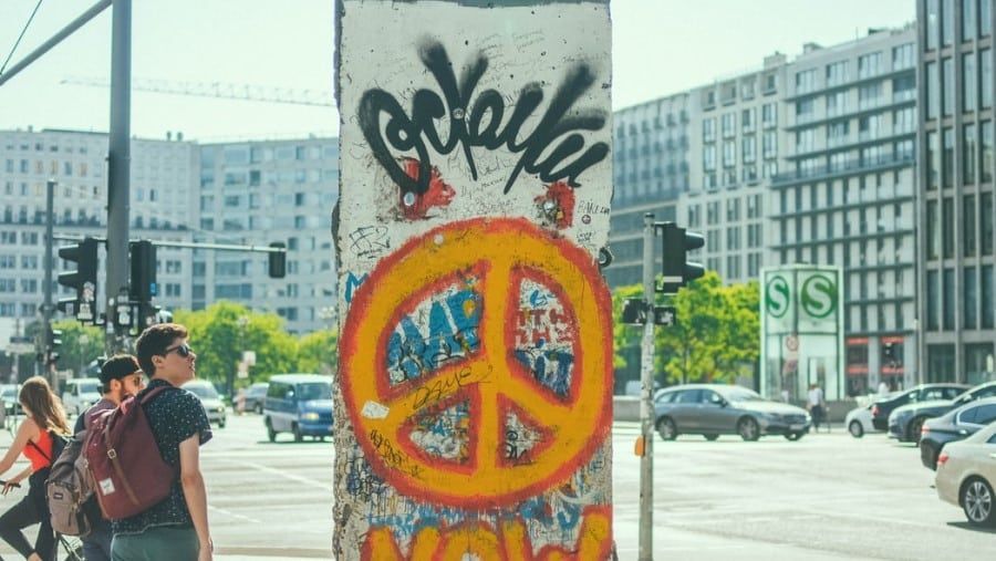 Angela Merkel Muro de Berlín