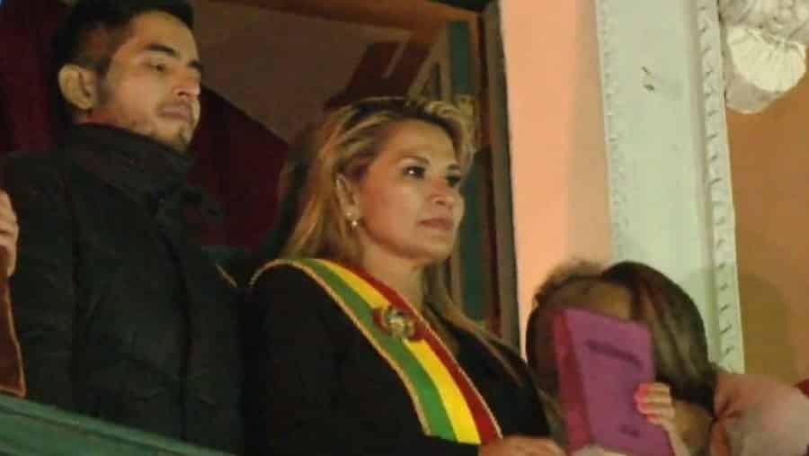Jeanine Áñez Evo Morales