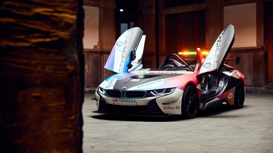  El BMW i8 Roadster se convierte en el coche de seguridad de la Fórmula E