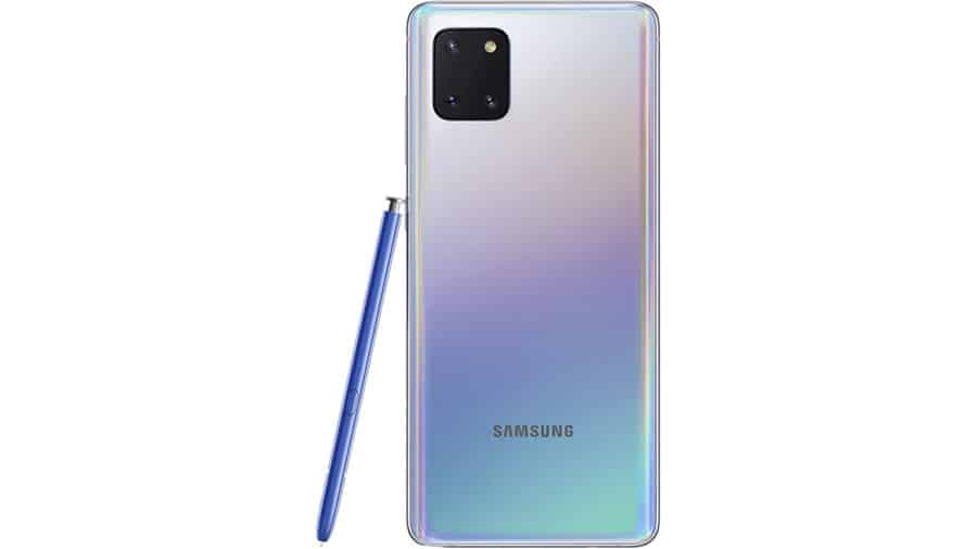 El Samsung Galaxy Note 10 Lite tiene un diseño atractivo, pero sí ofrece menor calidad en las sensaciones al tacto que sus hermanos mayores