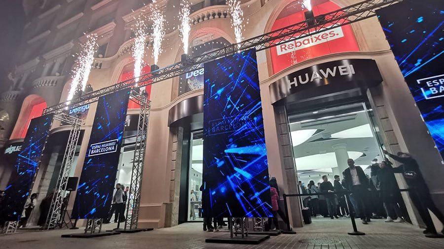 La Espai Huawei Barcelona se encuentra ubicada en el corazón de Barcelona