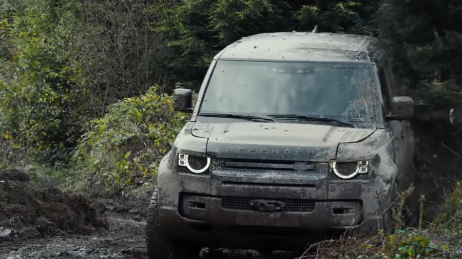 La Land Rover Defender no teme ensuciarse
