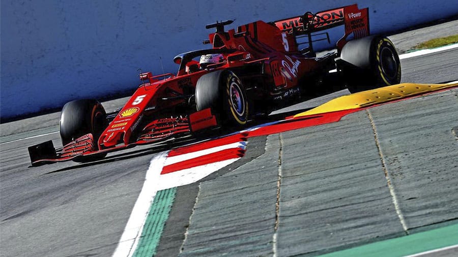 La escudería Ferrari acepta que Racing Point es un peligro