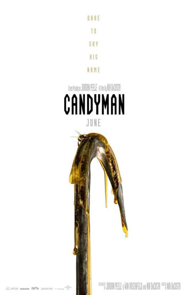Póster oficial de la película Candyman