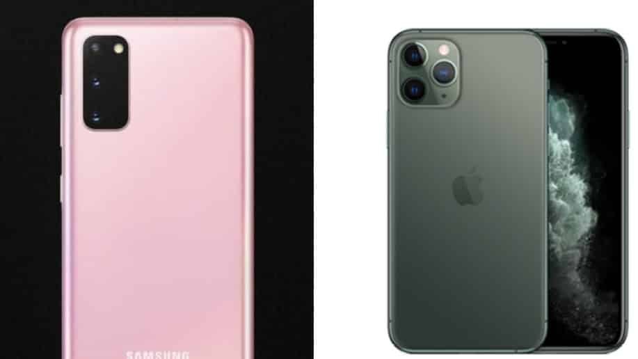 Samsung Galaxy S20 vs iPhone 11 Pro