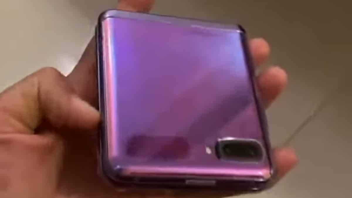 Samsung Galaxy Z Flip Video filtrado en Internet