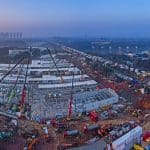 El hospital de Wuhan ¡Construyeron este monstruo en 10 días!