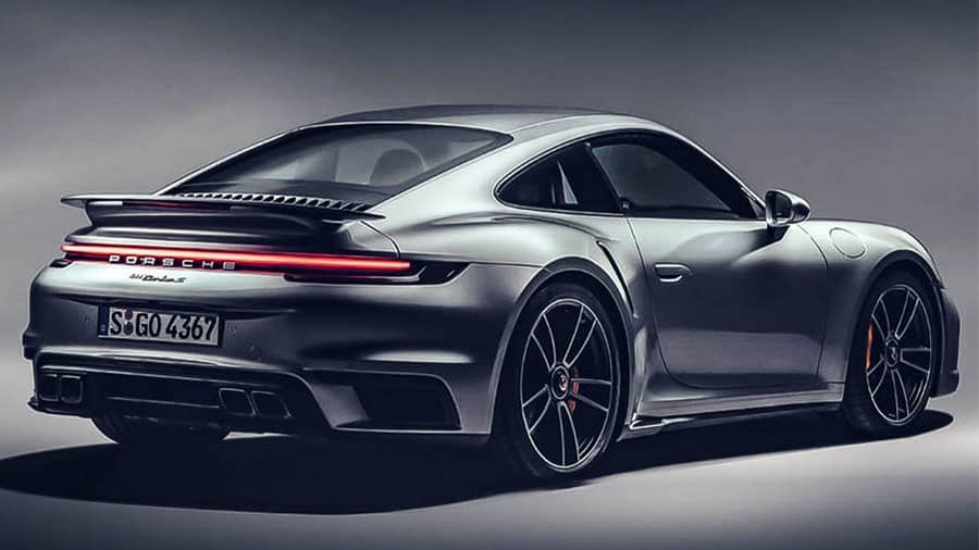 El Porsche 911 Turbo S 2020 mejora su comportamiento aerodinámico