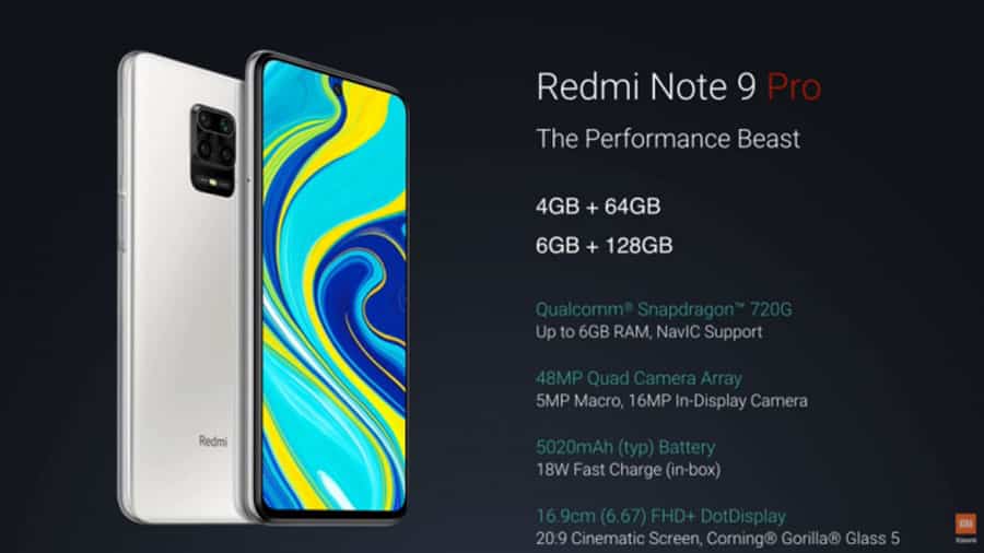 El Redmi Note 9 Pro Max supera a la mayoría de los representantes de la gama media