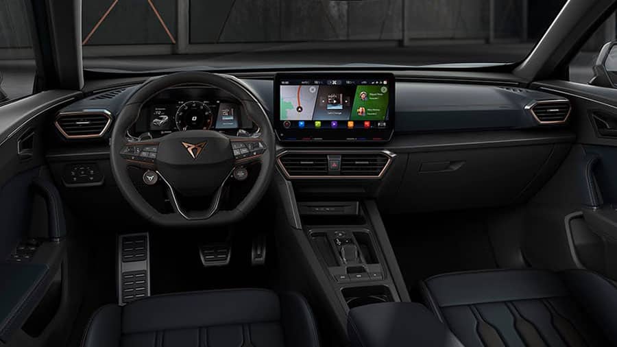 El interior de la Cupra Formentor 2020 es similar al del nuevo SEAT León