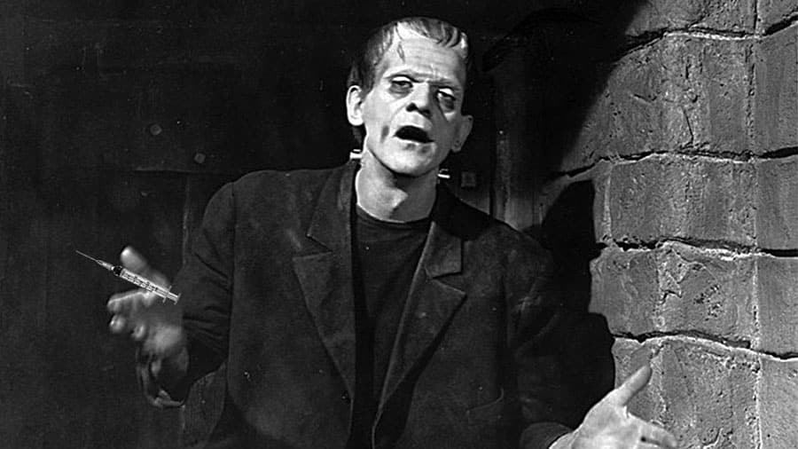 El monstruo Frankenstein es uno de los grandes personajes de la literatura de ciencia ficción