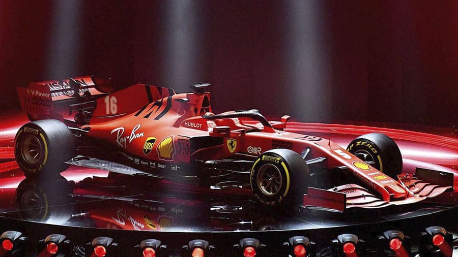 Monoplaza de Ferrari para la Fórmula 1