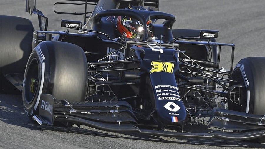 Monoplaza de Renault para la Fórmula 1