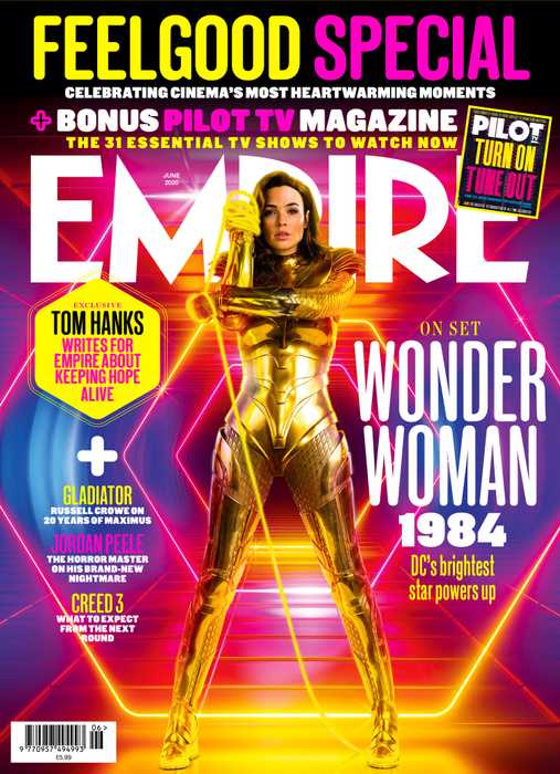 Portada de revista Empire con Wonder Woman como protagonista