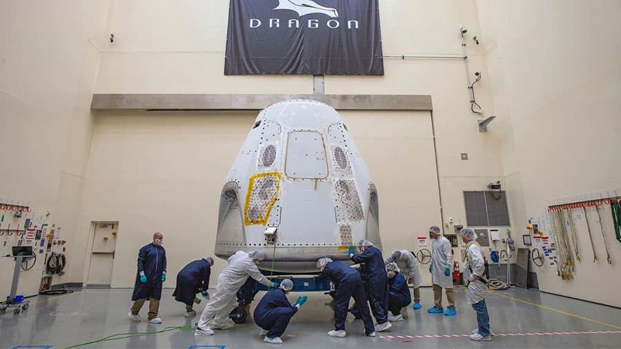Para la misión se utilizará la nave Crew Dragon de SpaceX