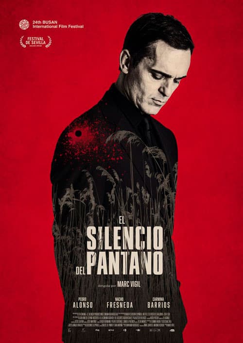 Póster oficial de El silencio del pantano