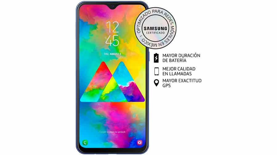 El Samsung Galaxy M20 ofrece una autonomía brutal