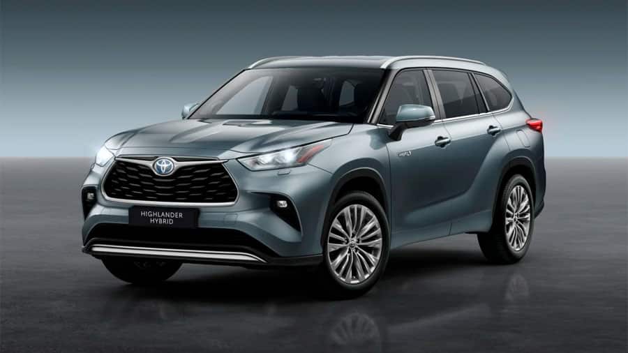 La Toyota Highlander Hybrid 2021 será el modelo más grande de la firma en Europa