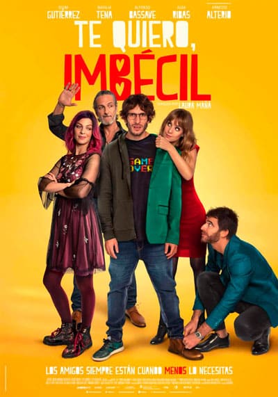 Póster oficial de Te quiero, imbécil