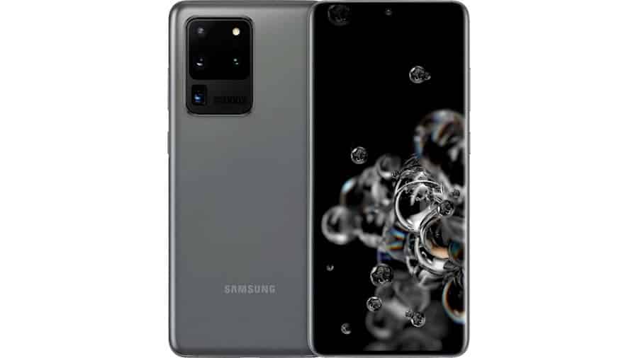Diseño del Samsung Galaxy S20 Ultra