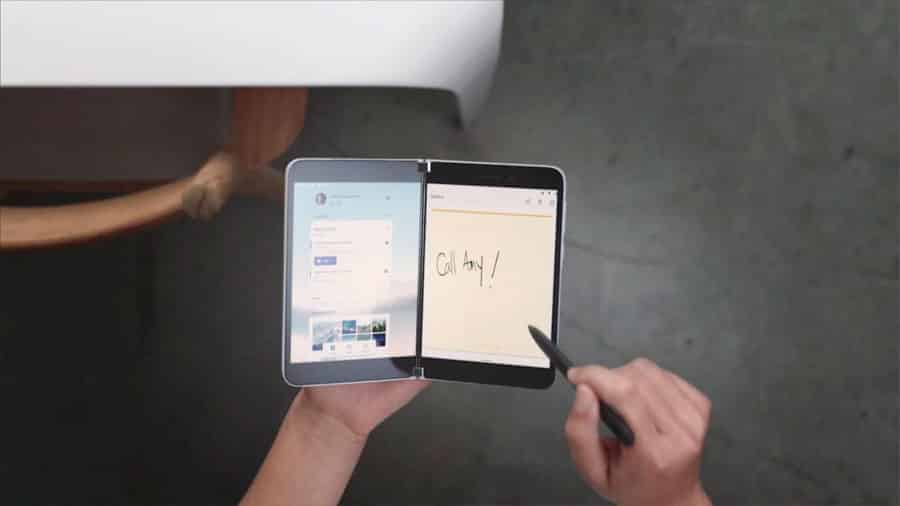 El Microsoft Surface Duo tendría pantallas de 5.6 pulgadas