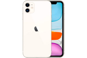 Apple iPhone 11, 128 GB, Desbloqueado, Blanco (renovado)