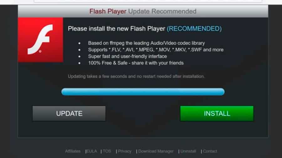 Adobe Flash Player fue desarrollado por Macromedia