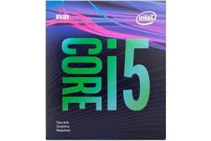 Intel BX80684I59400F Procesador Core i5 9th Gen, 2.9GHz 9Mb Cache 6-Core/6-Thread Socket LGA1151 Sin Gráficos
