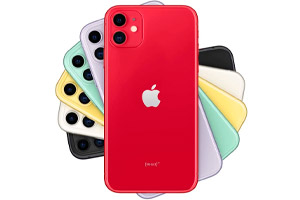 Apple iPhone 11 Dual eSIM 64GB 4GB RAM Red
