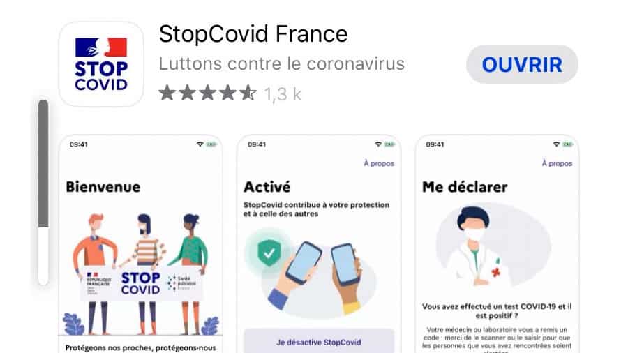 Francia liberó la app StopCovid para rastrear posibles casos de contagio