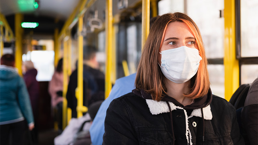 El transporte público es considerado un sitio de alto riesgo de contagio