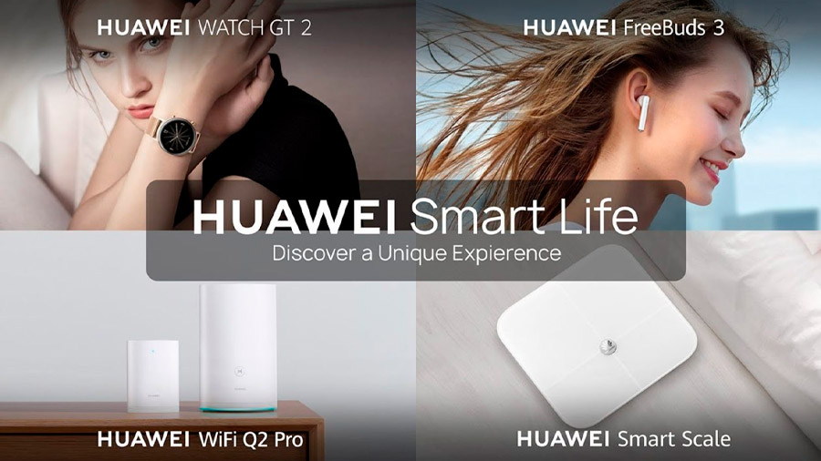 Huawei propone un estilo de vida inteligente