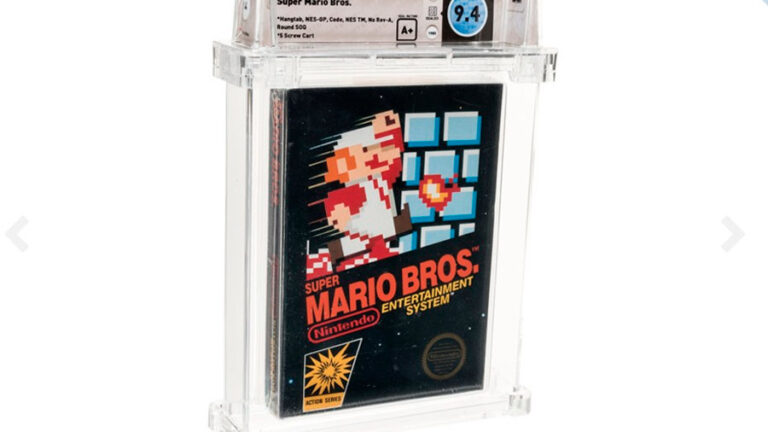 Lee más sobre el artículo ¡Subasta histórica! Compran cartucho de ‘Super Mario Bros’ en más de 2.5 millones de pesos