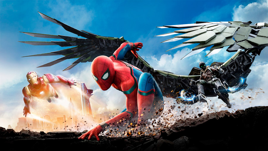 Spider-Man se enfrenta a Vulture