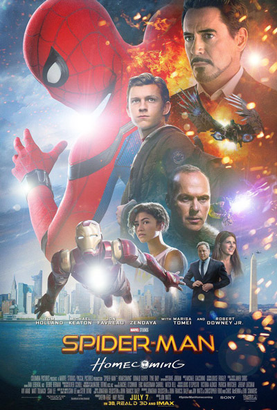 Póster oficial de Spider-Man: De regreso a casa