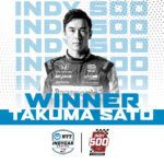 Takuma Sato sale campeón en las 500 Millas de Indianápolis