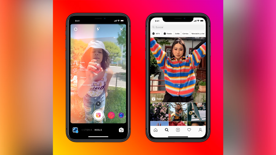 Reels emula muchas de las características de TikTok