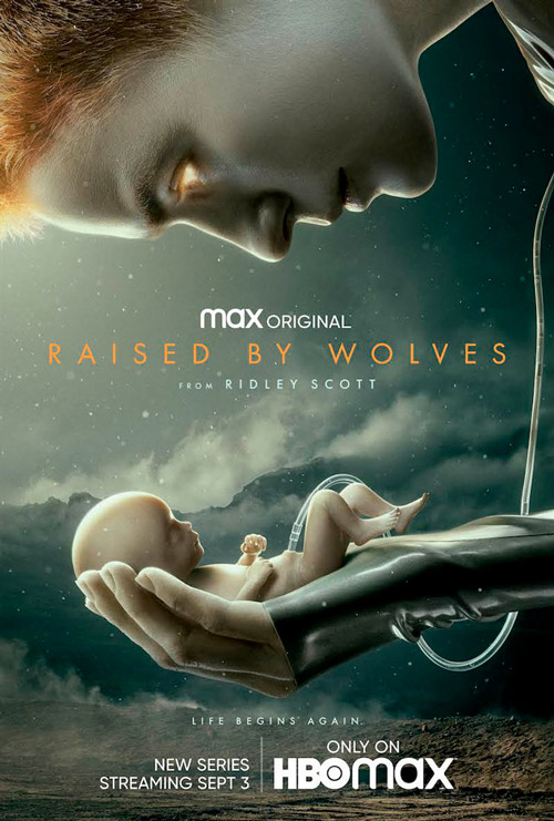 Póster de la serie Raised by Wolves