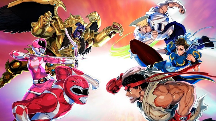 La mayoría están de acuerdo con el crossover entre los Power Rangers y Street Fighter
