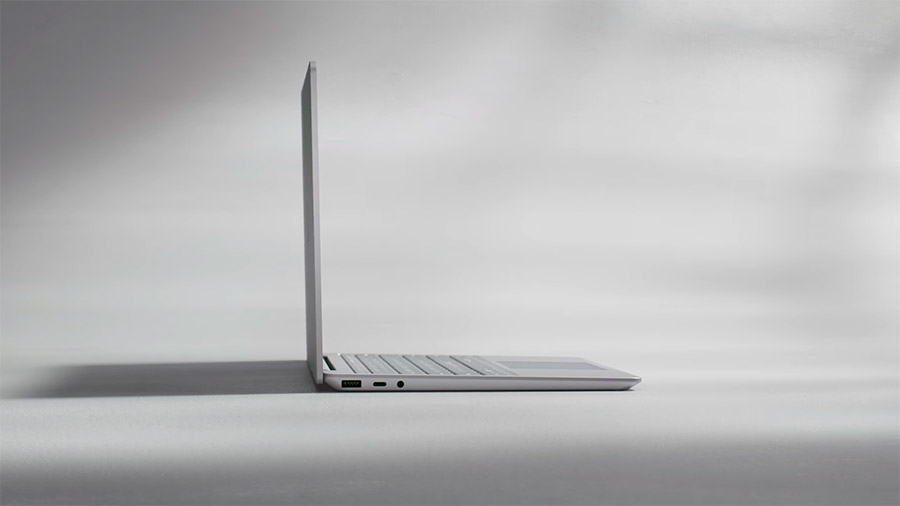 La Microsoft Surface Laptop Go tiene un diseño elegante