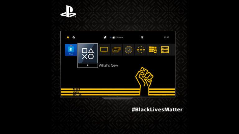 Lee más sobre el artículo Sony lanza tema gratuito Black Lives Matter para PS4