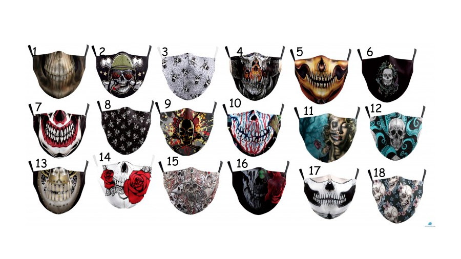 Mascarillas ideales para las fiestas de Halloween