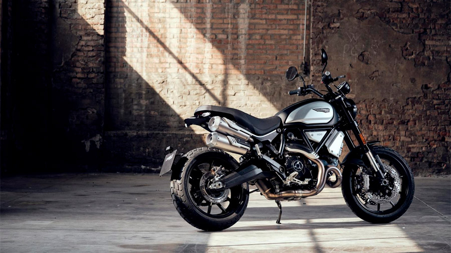 La Ducati Scrambler 1100 Dark Pro tiene un diseño con gran personalidad