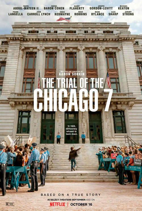 Póster de la película El juicio de los 7 de Chicago