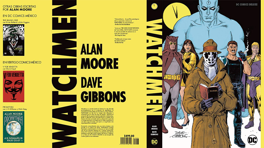 Watchmen es uno de los trabajos más aclamados de Alan Moore