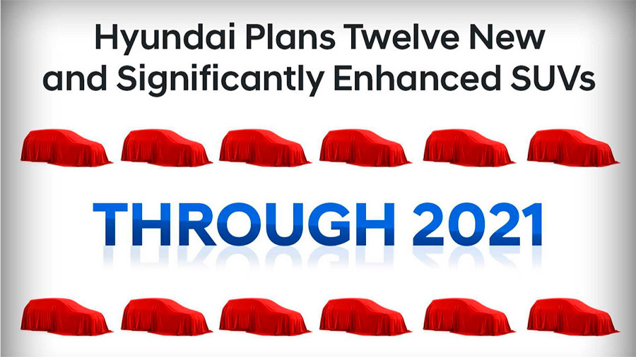 Hyundai prevé una ofensiva muy agresiva de SUV en 2021