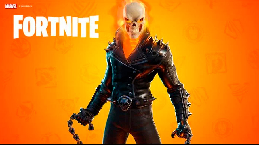 Ghost Rider luce impresionante en Fortnite