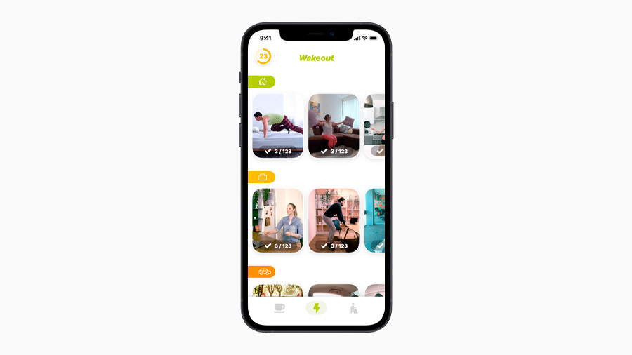 Wakeout fue premiada como Mejor App para iPhone 2020