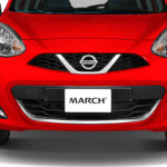 Diseño frontal del Nissan March 2020